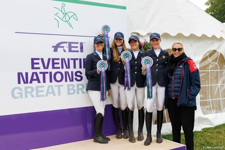 Bicton Eventing team
