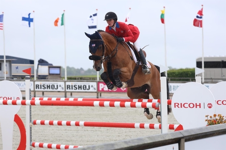 Cathleen Driscoll on Idalgo Ride Hesten