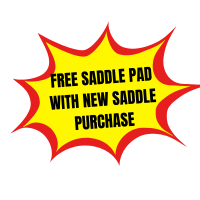 FREE SADDLE PAD 200 X 200 