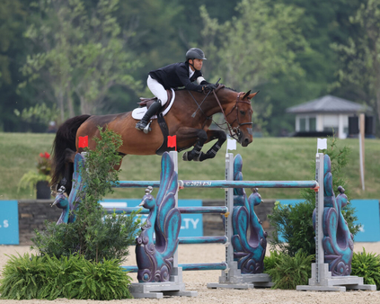 Kent Farrington on Grass de Mars at HITS