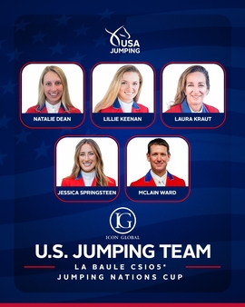 La Baule Nations Cup team