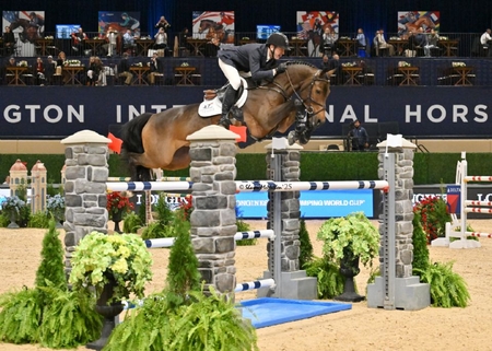 McLain Ward on First Lady Shawn McMillen Wash