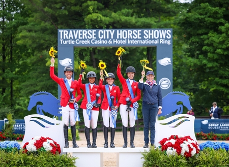 U.S winning team at Traverse City