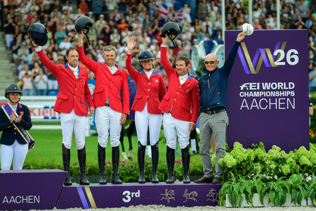 USA Eventing Team Bronze Podium by Allen MacMillan DSC 5862
