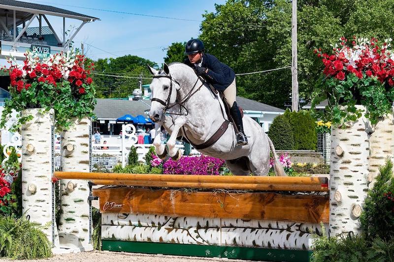 action grey jumping at Devon Diccio