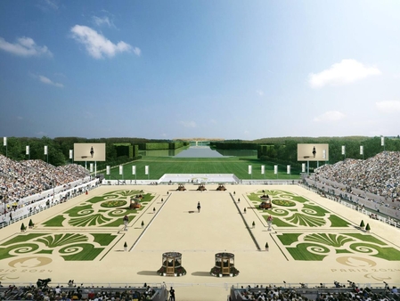 equestrian venue for Paris Olympics